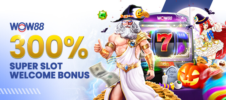 300% Super Slot Welcome Bonus